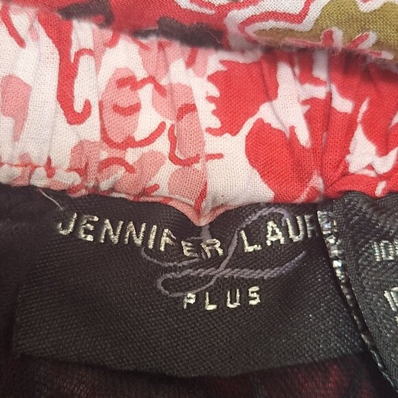 Jennifer Lauren Plus Maxi Skirt cottagecore floral hippie boho - Picture 5 of 7